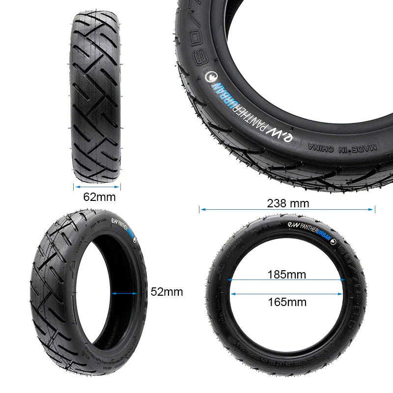 Neumático tubeless 60/70-6,5 PARA MI5 EWHEEL PANTHERURBAN - Imagen 3