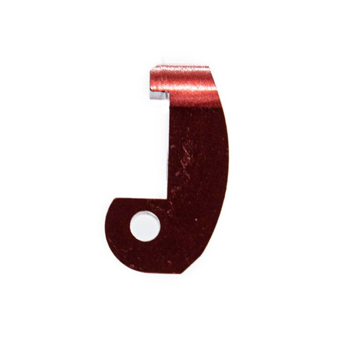 Uña de aluminio roja con pasador 5mm para Xiaomi - Imagen 4