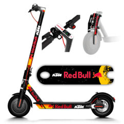 vinilo xiaomi negro redbull