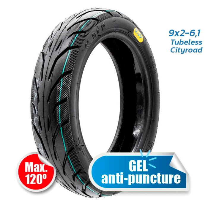 Rueda tubeless 9x2