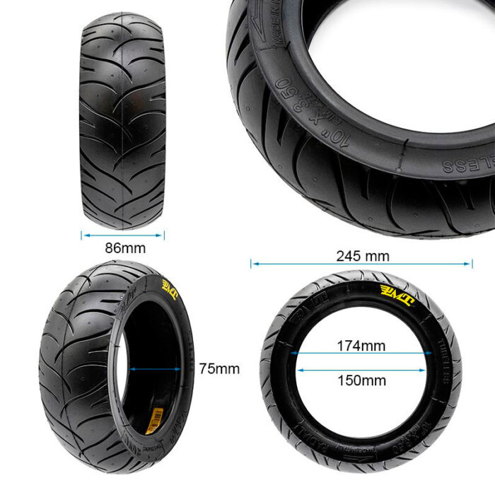 Neumático E-FIRE 10x3,50 (85/250 R6.0) [PMT] - Imagen 3