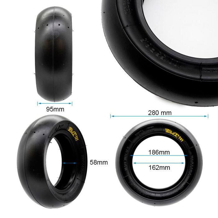 Neumático tubeless radial T41 100/55 R6.5” Slick [PMT] - Imagen 3