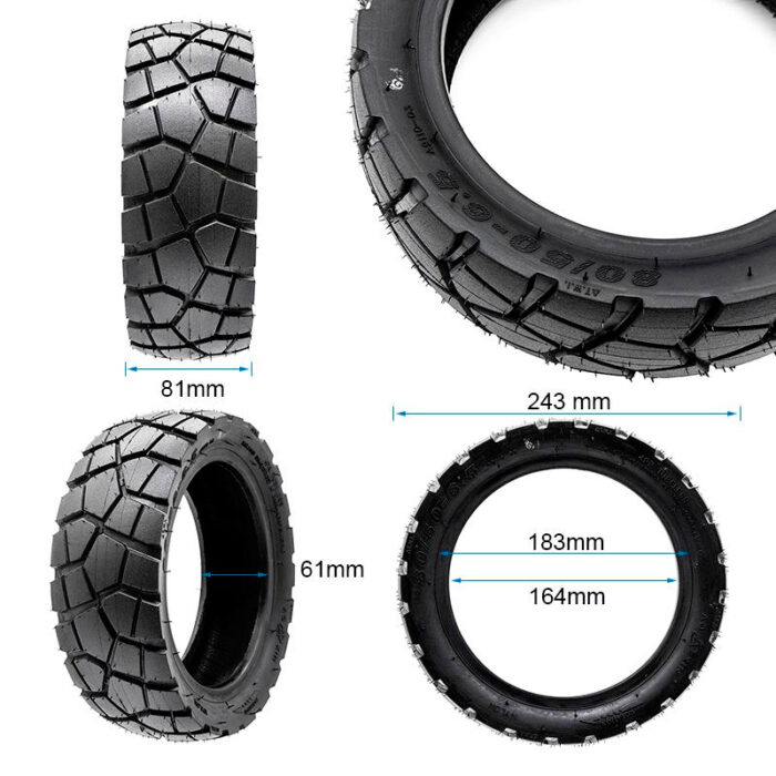 Neumático tubeless 80/50-6,5 [Aoxin] - Imagen 3