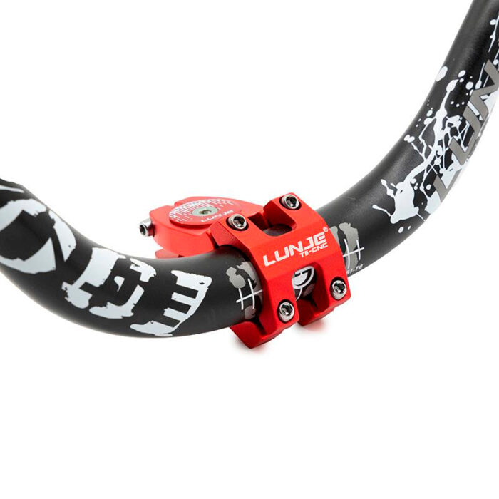 Potencia para manillares de 31,8mm rojo - Imagen 4