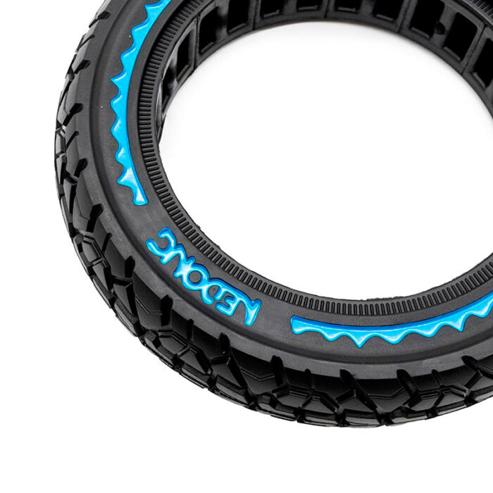 Rueda maciza ultraligera offroad 10x2,125-6,5/B34 - azul [Nedong] - Imagen 2