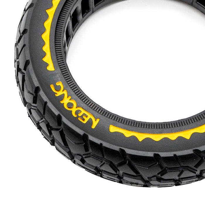 Rueda maciza ultraligera offroad 10x2,5/B44 - amarillo [Nedong] - Imagen 2