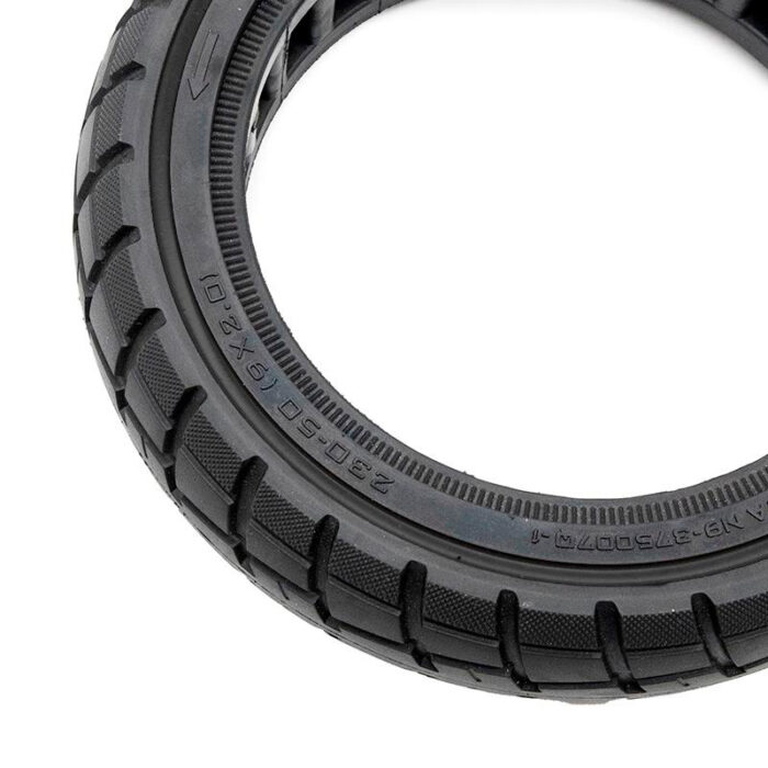 Rueda maciza ultraligera offroad 230x50 / 9x2-6,1/B34 - linea negra - Imagen 2
