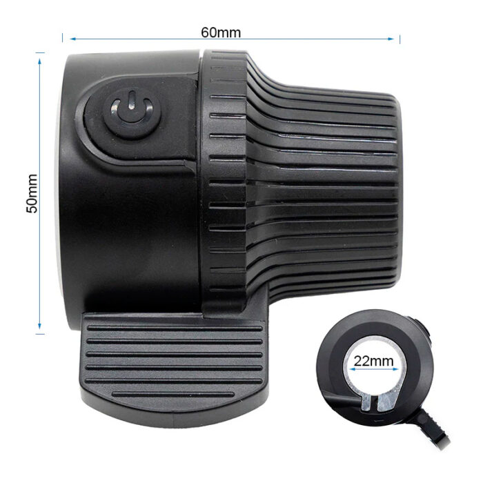 Acelerador con botonera de encendido Kukirin G2/3/4 compatible con Bongo Z City / Mountain - Imagen 2