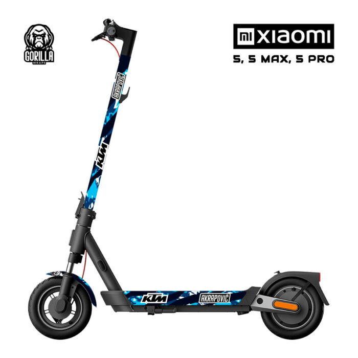 Vinilo KTM Blue para Xiaomi 5 / 5 PRO / 5 MAX / 4 PRO 2 GEN - Gorilla Wraps - Imagen 2