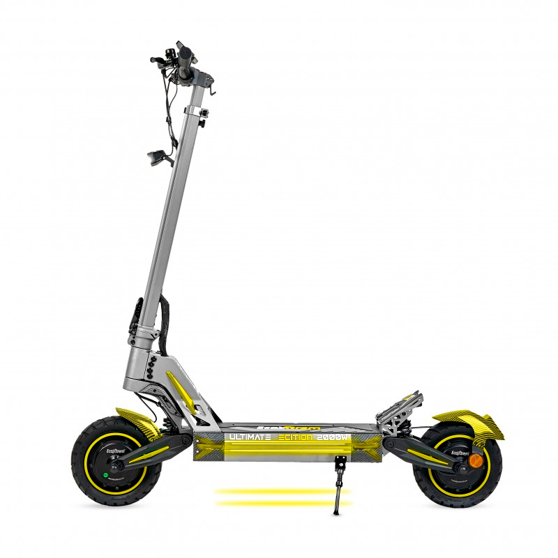 Patinete Eléctrico Ecoxtrem M41 Tank Dual Motor 2000W Yellow | 2025 certificado DGT - Imagen 2