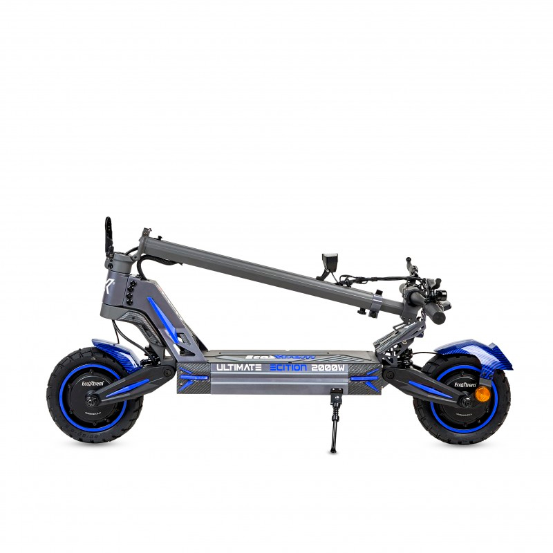 Patinete Eléctrico Ecoxtrem M41 Tank Dual Motor 2000W Blue | 2025 certificado DGT - Imagen 4
